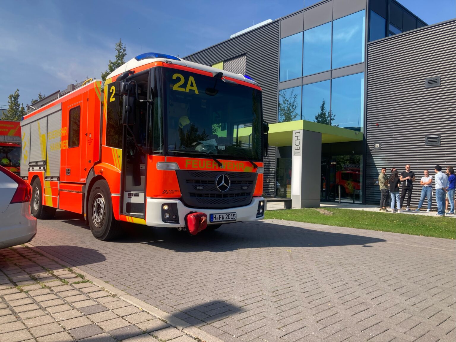 Die Feuerwehr bei SUSTECHNIO: